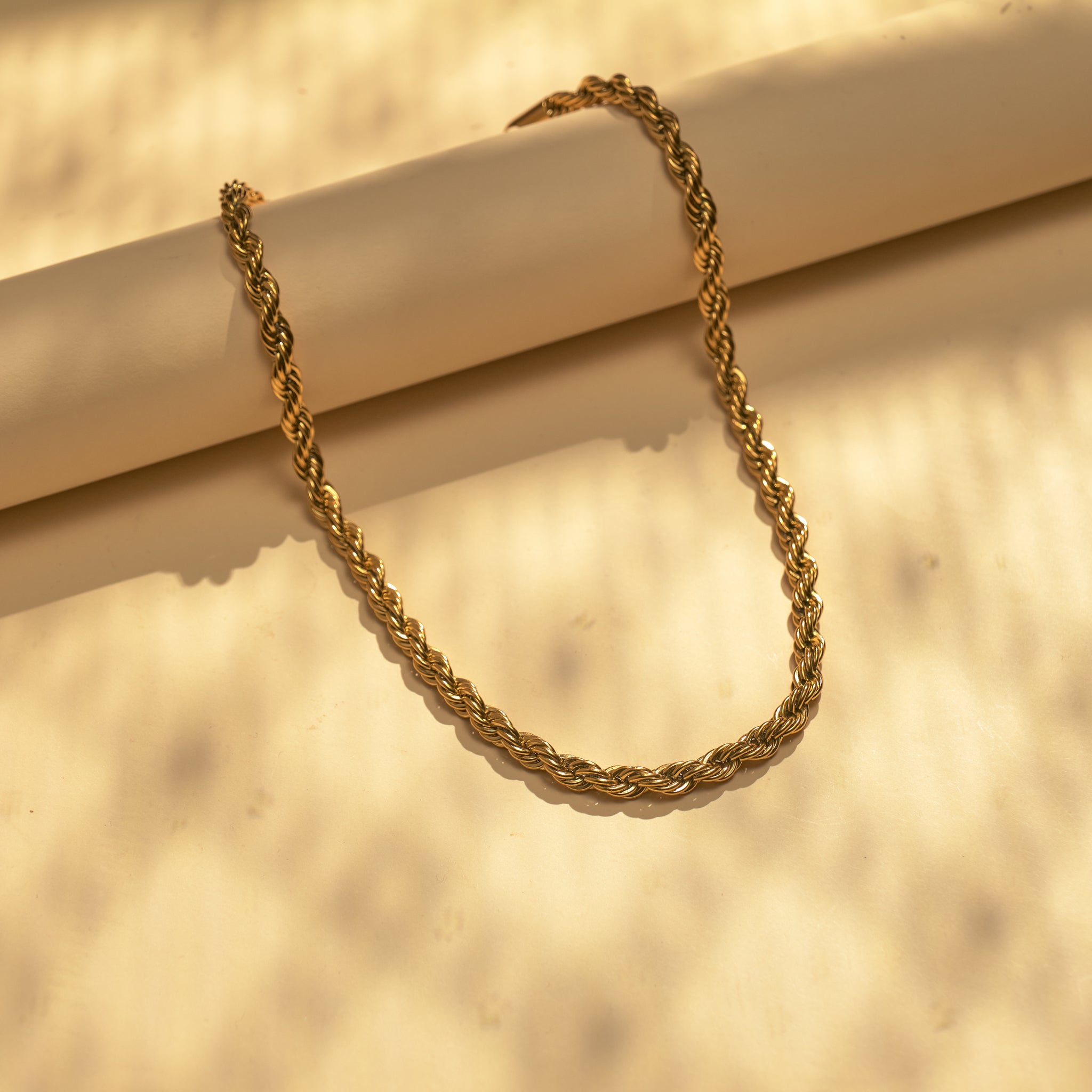 Aura Studio - Braided Rope Chain Gold