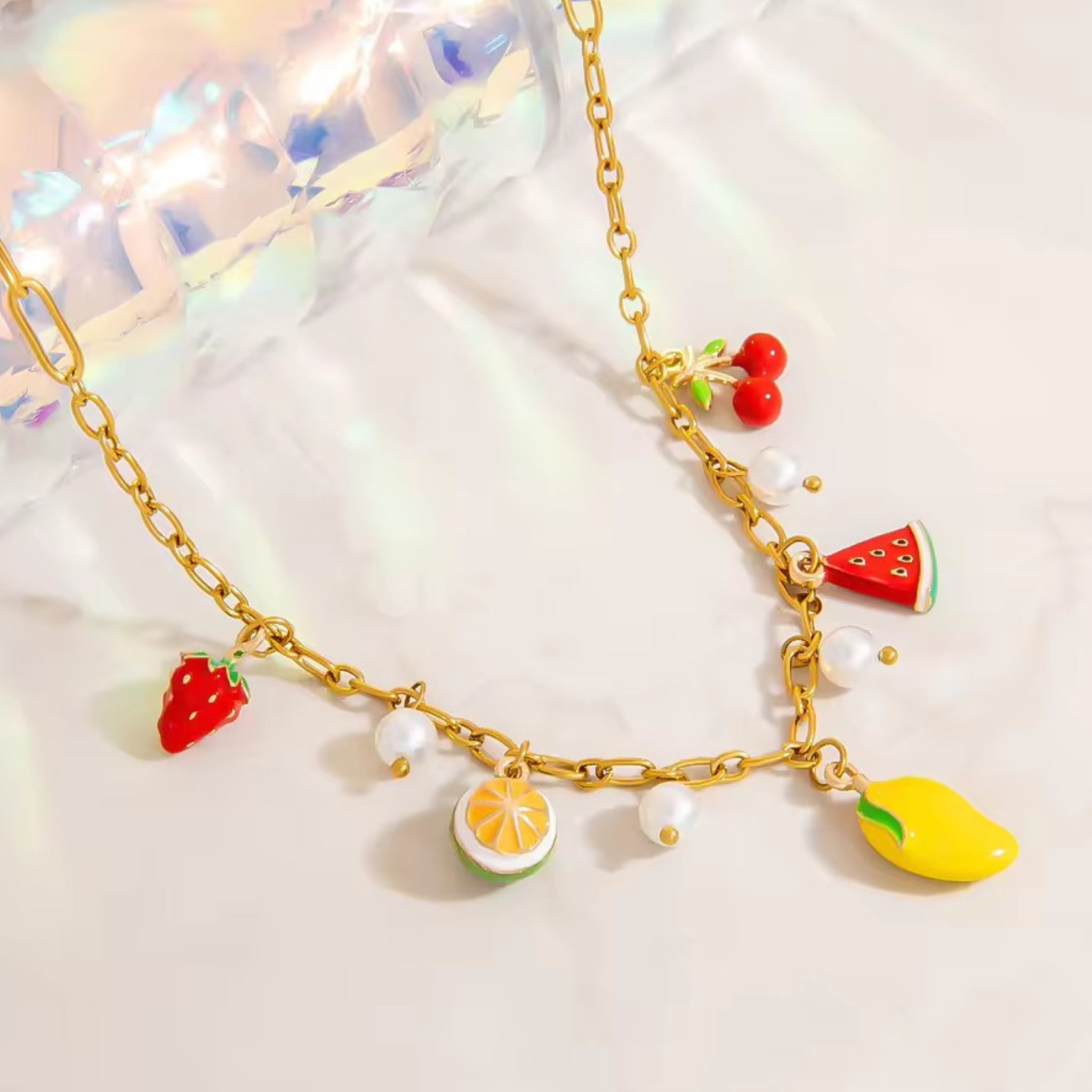 Mango Mija Charm Necklace
