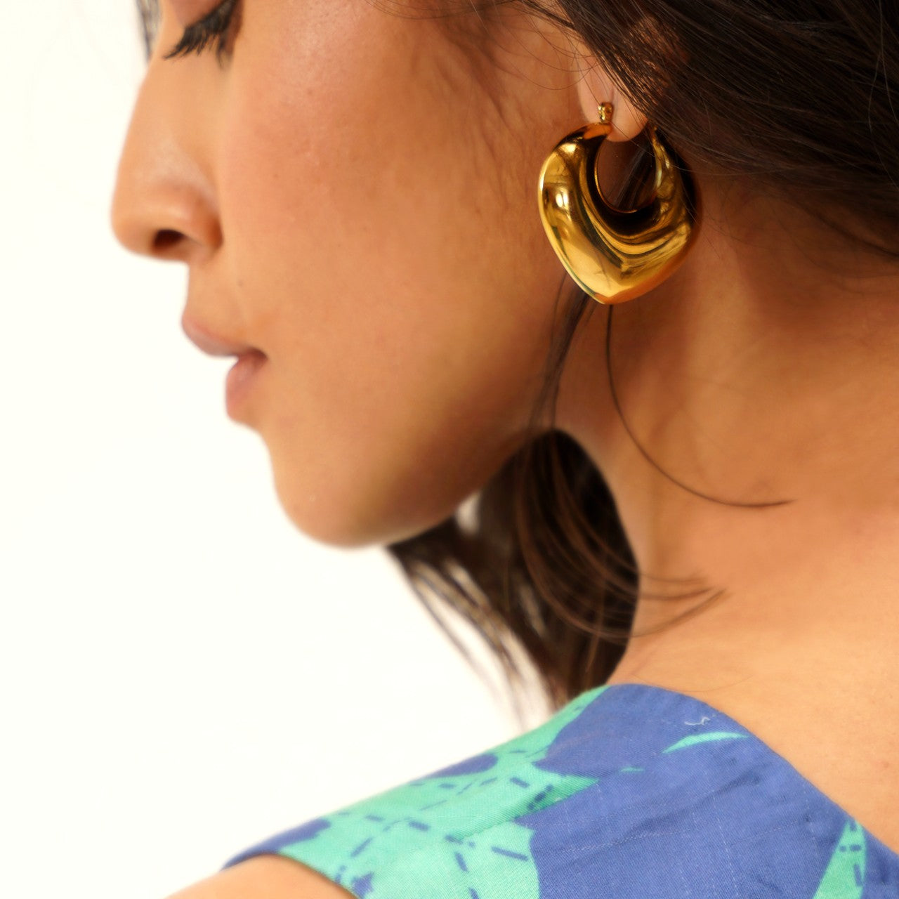 Anjiee Gold Hoops