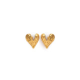 Rustic Hearts Studs