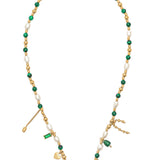 Emerald Pearl Necklace