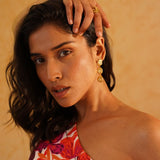 Reha Molten Gold Danglers