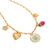 Rose Charm Necklace