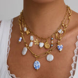 Indigo Charm Necklace