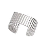 Ava Silver Cuff Bracelet