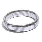Hailey Silver Bangle