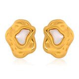 Molten Pearl Studs