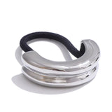 Chrome Loop Hair Tie