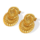 Seashore Gold Studs