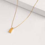 The Gold Brick Pendant