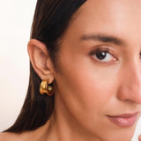 Faye Gold Hoops