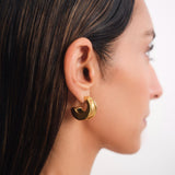 Faye Gold Hoops