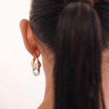 Taylor Dual Toned Danglers