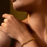 Interlaced Chain Bracelet